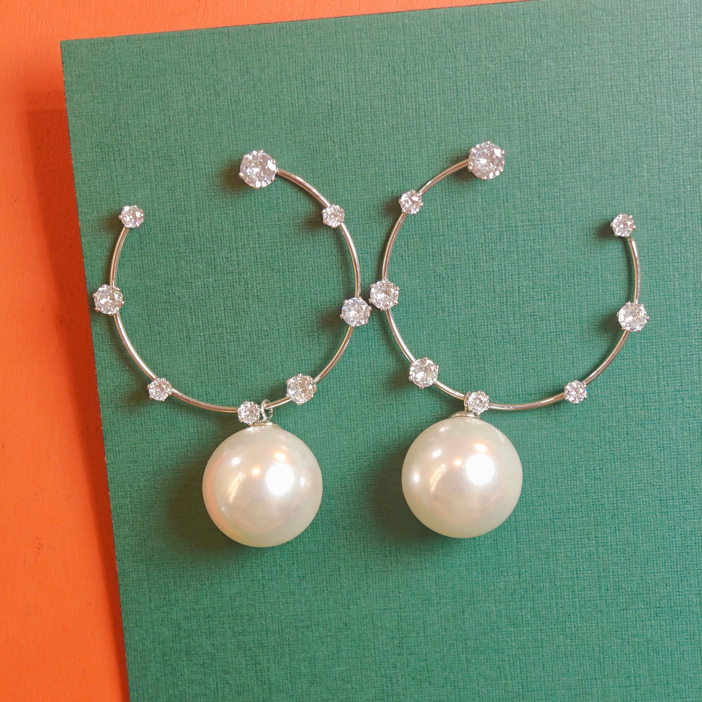 Diamond Aura Earrings