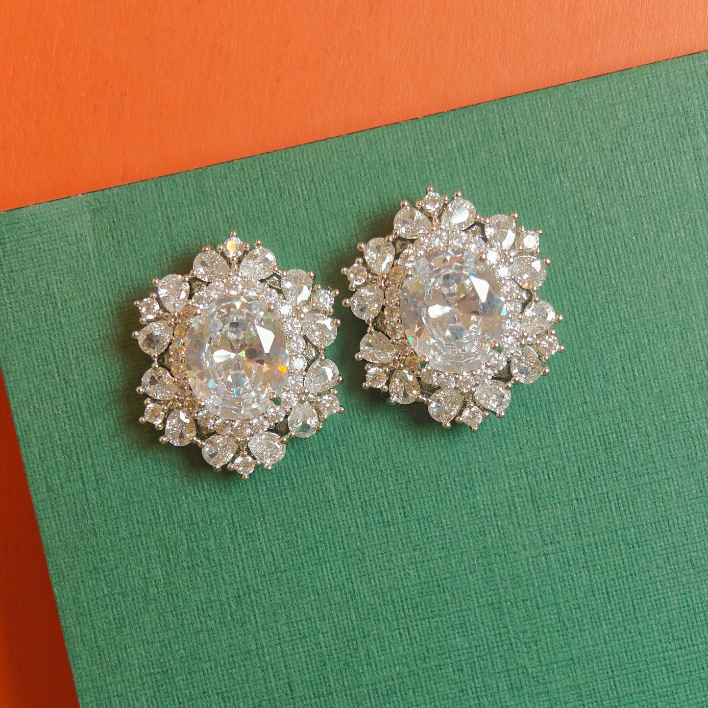 Mega Aura Stud Earrings