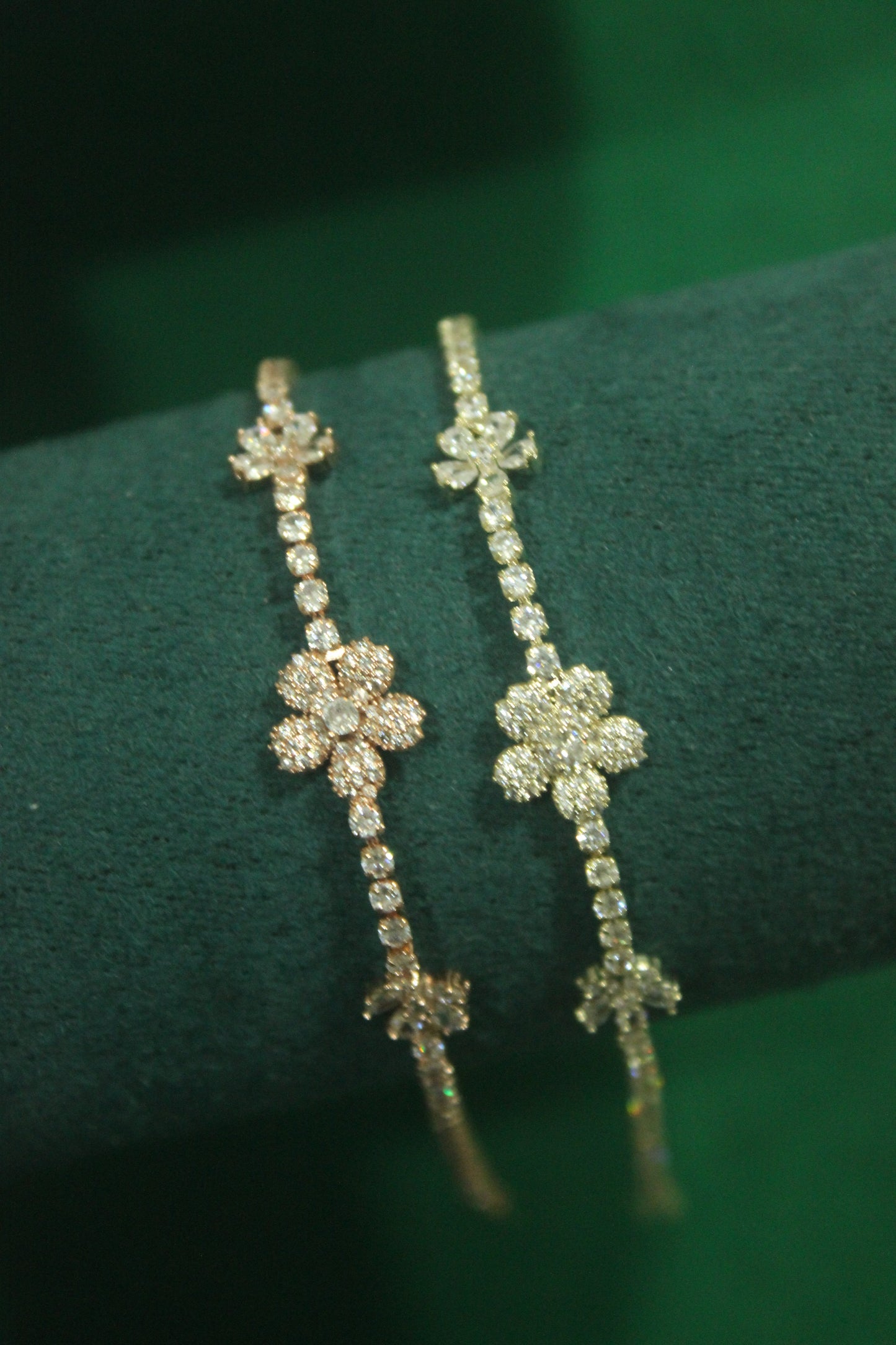 Olivia Floral Tennis Bracelet