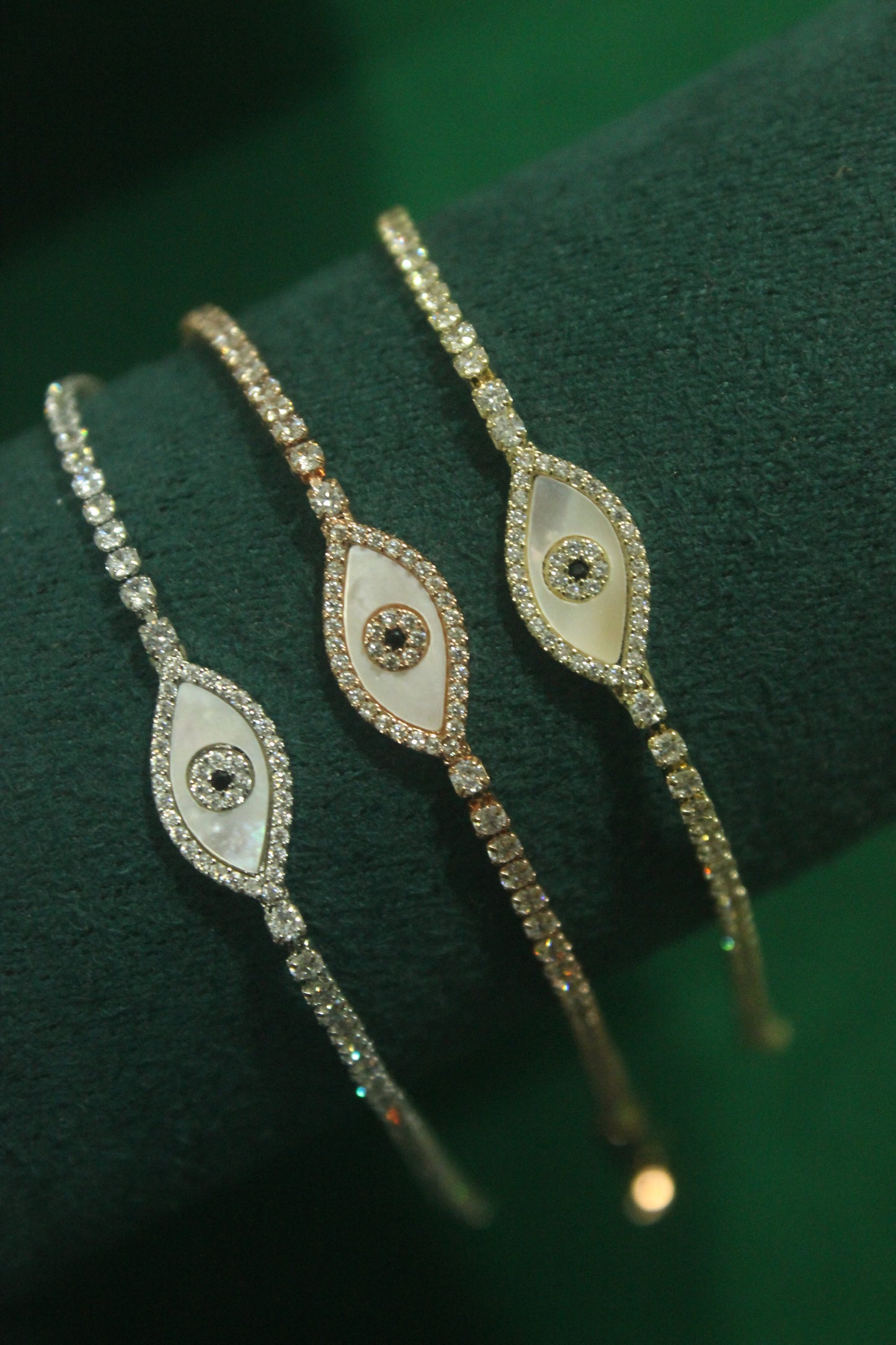 Lily Evil Eye Bracelet