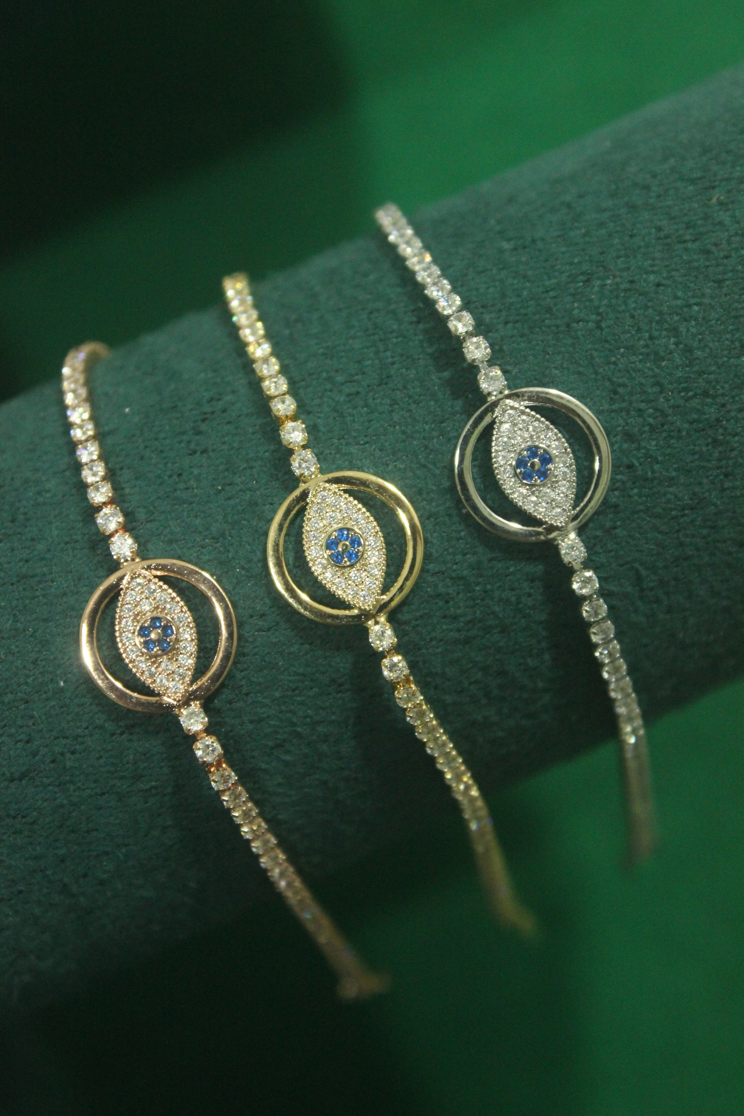 Ivy Evil Eye Bracelet