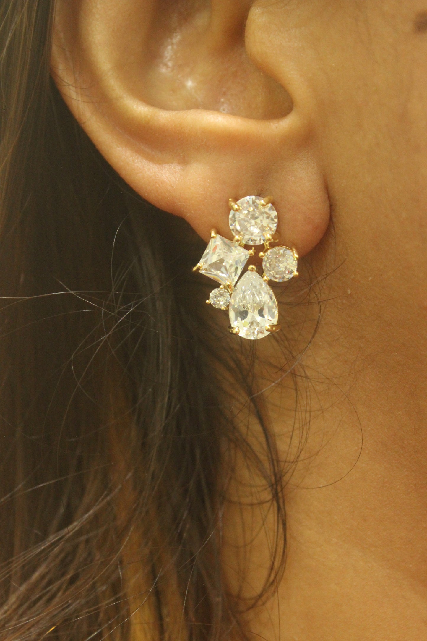 Aria Cluster earrings
