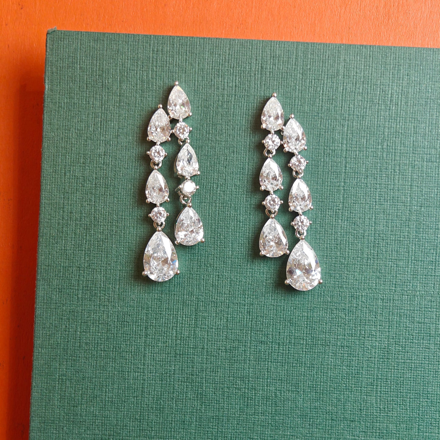 Diamond drop Earrings