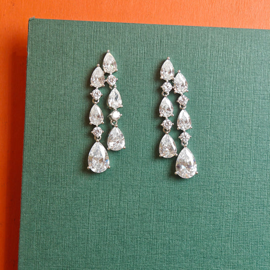 Diamond drop Earrings