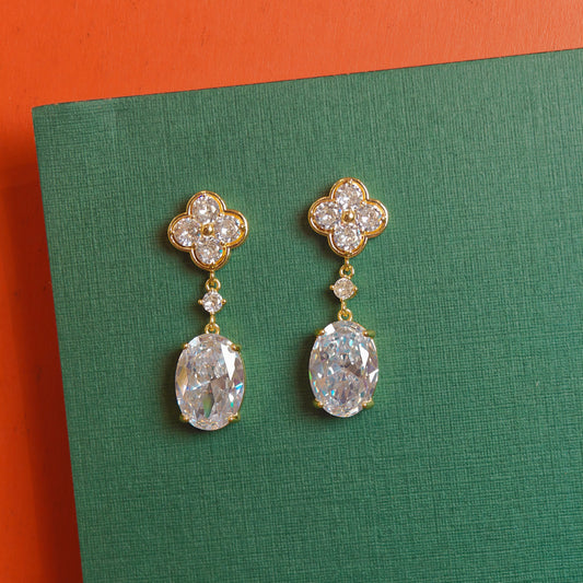 Van Cleef Dangler Earrings