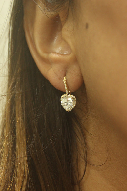 Freya Heart Earring