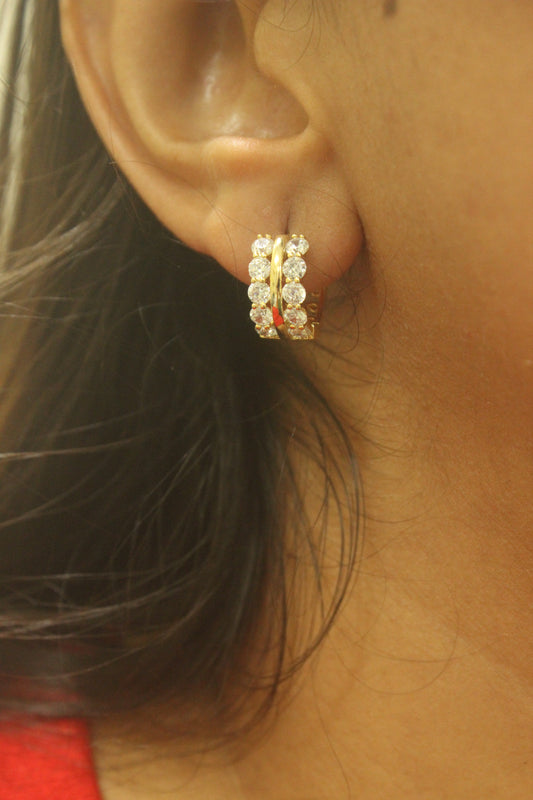 Elsie Diamond Bali Earring
