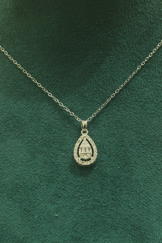 Mia Pear Chain Pendant