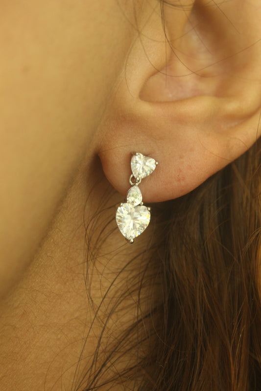 Thea Solitaire Earrings